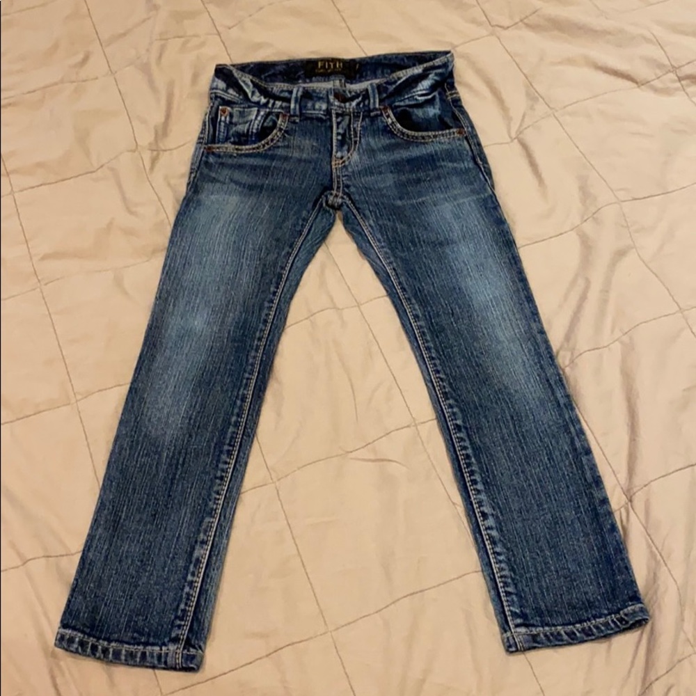 NWOT Amazing FITH skinny jeans w/stretch - 5-6yr